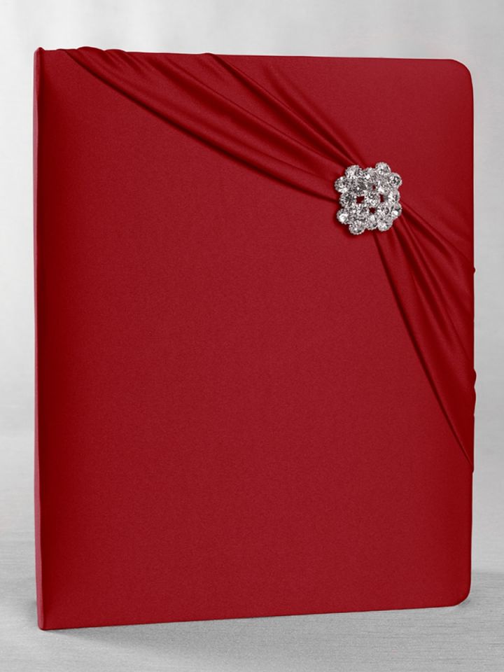 Ivy Lane Design Glamour Wedding Memory Book White A01065MB/WHT 