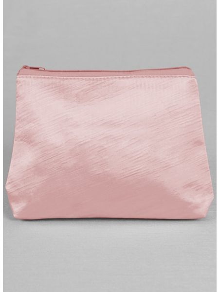 Novia Embroidered Cosmetic Bag-Pink