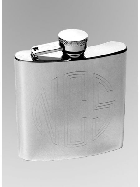 Stainless Steel Flask with Curve