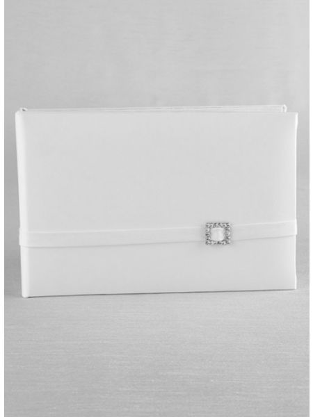Glamour Guest Book_White