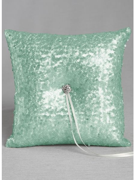Elsa Matte Sequin Ring Pillow