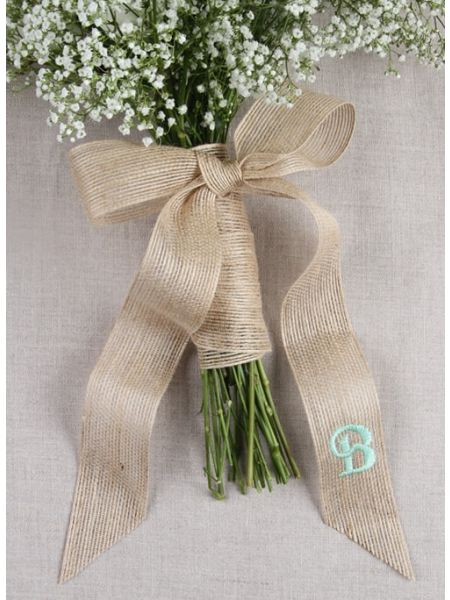 Jute w/Tails Bouquet Wrap