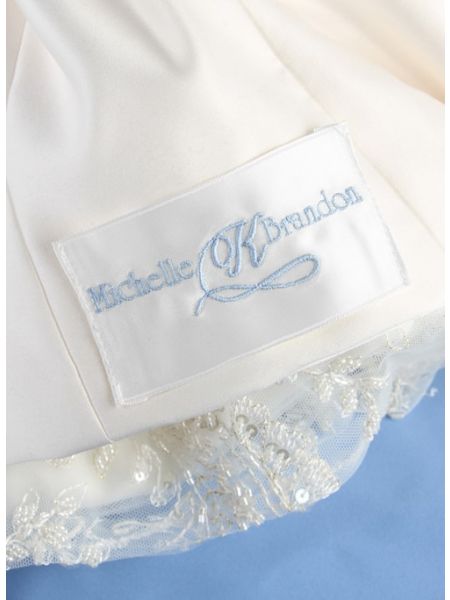 Dress Label, First Names w/Single Initial, White