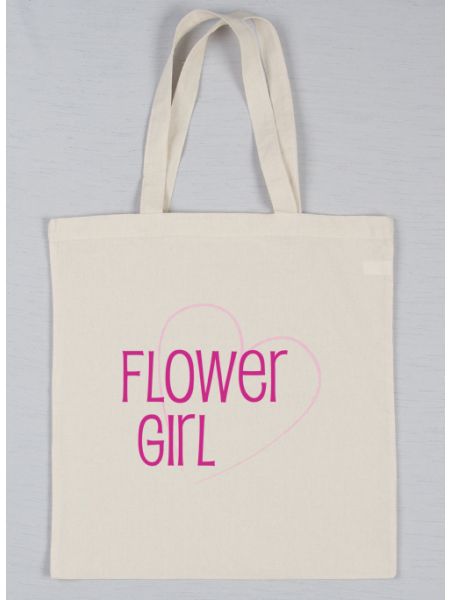 Flower Girl Tote Bag