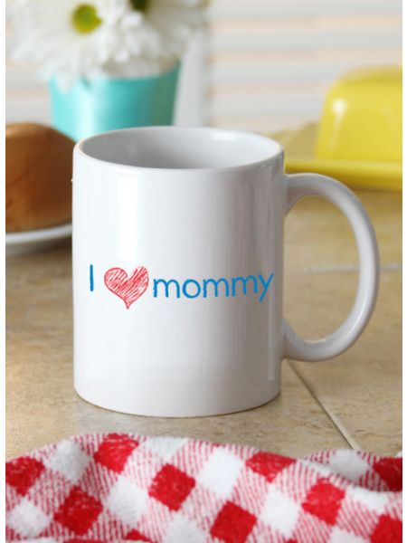 I Love Mommy Mug