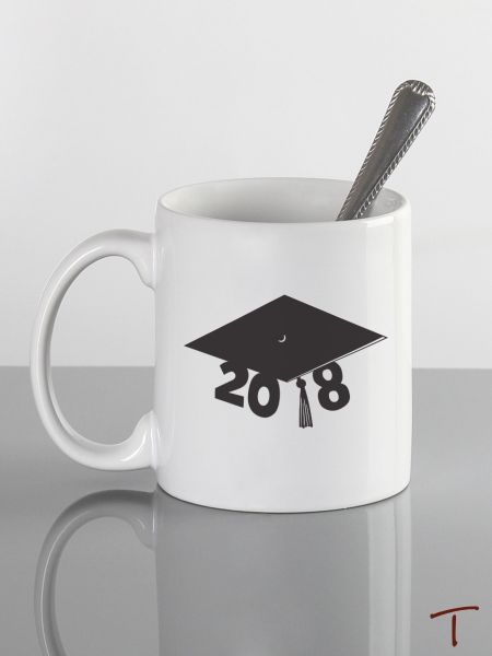 Graduation Cap Ceramic Mug