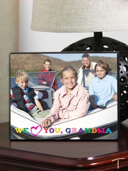 We Love Grandma Plaque