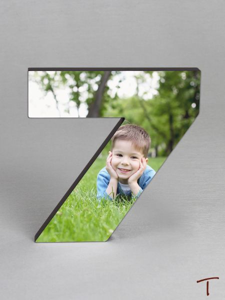 Photo Collage Number Frame - 7