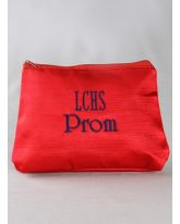 Custom Prom Embroidered Cosmetic Bag