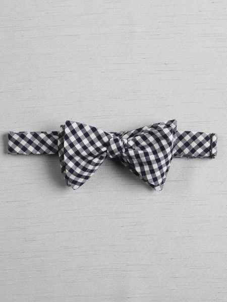 Gingham Bow Tie