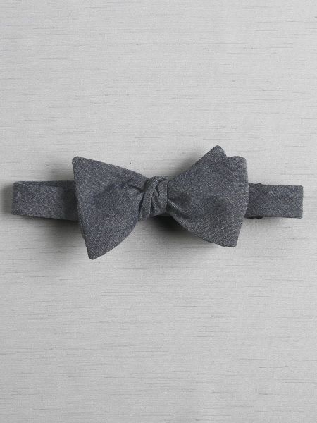 Chambray Bow Tie
