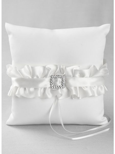 Diana Ring Pillow_White