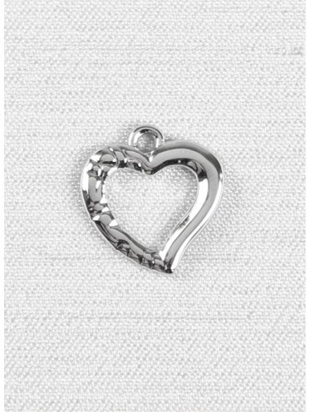 Outlined Heart Charm