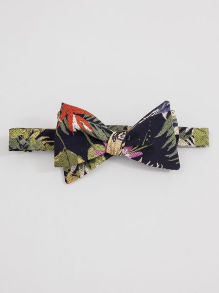 Tropic Palm Bow Tie 
