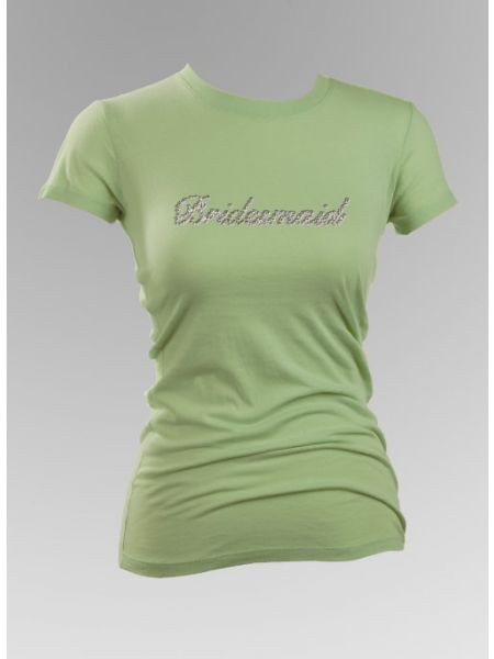 Bridesmaid Rhinestone T-Shirt