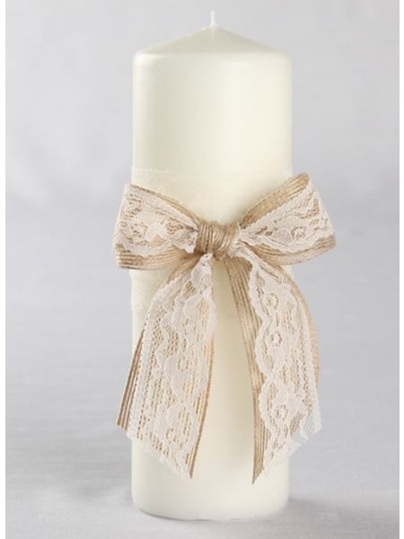 Country Romance Unity Candle