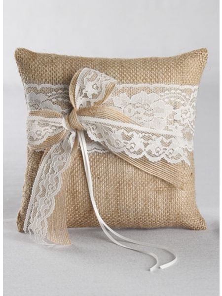 Country Romance Ring Pillow