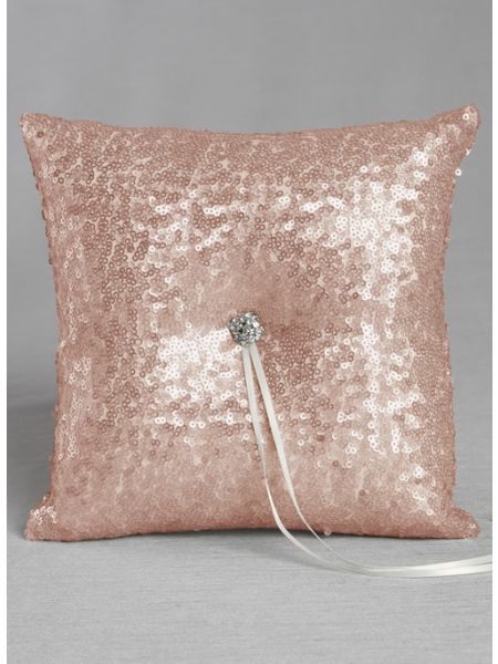 Elsa Matte Sequin Ring Pillow