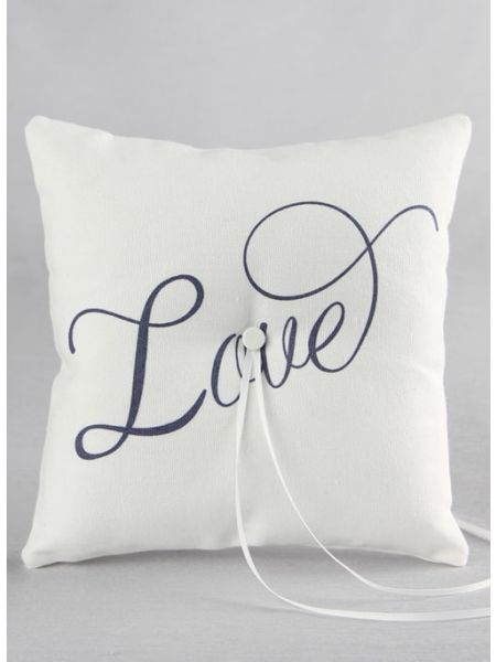 LOVE Canvas Ring Pillow