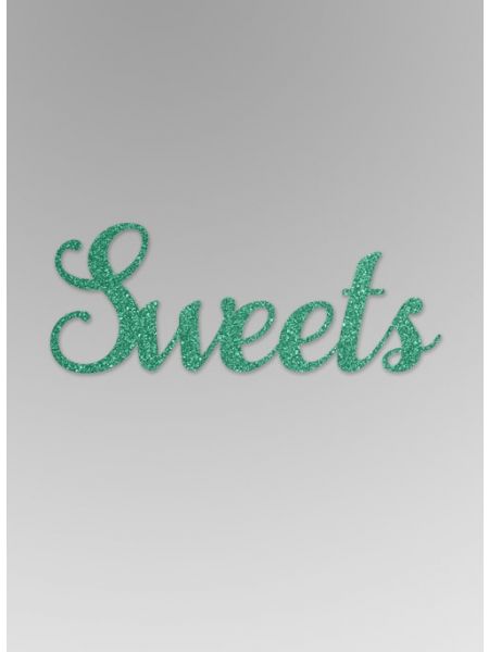 Sweets Glitter Word