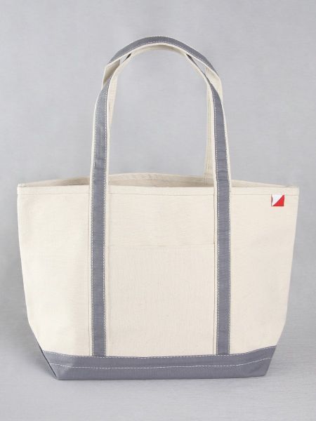 Classic Canvas Tote Bag - Grey