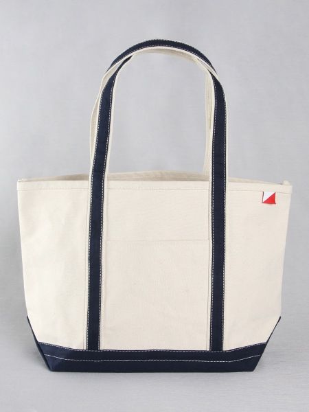 Classic Canvas Tote Bag - Navy