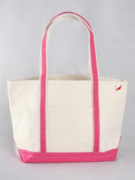 Classic Canvas Tote Bag - Pink
