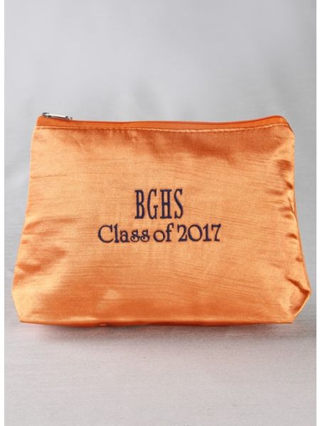 School Letters & Class of... Embroidered Cosmetic Bag